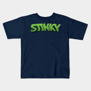 Stinky Typography Kids T-Shirt